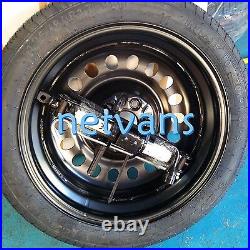 Spare Wheel Spare 17' Opel Meriva From 06/2010 With Car Jack Key Bag First Use
