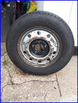 Spare wheel rim + New tyre 195 / 75 R16C 5 stud from movano LWB upto 2010 MKII Spare wheel rim + New tyre 195 / 75 R16C 5 stud from movano LWB upto 2010 MKII