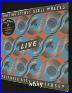 Steel Wheels Live Live From Atlantic City 3 CD 2 DVD +Blu Ray Rolling Stones NEW