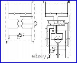 Steering Control Unit Orbitrol OSPC 100 OR REACTION FROM WHEELS TO THE STEERING