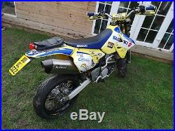 Suzuki DRZ 400 S Supermoto 02 off road wheels included 2910 miles from new
