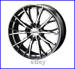 TOM'S TH01 wheels rims 18x7.0J +50 5x100 for PRIUS/86/BRZ set of 4 from JAPAN