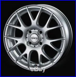 TOM'S TM-05 15x5.5J +40 4x100 6.0kg Silver wheels for TOYOTA from JAPAN