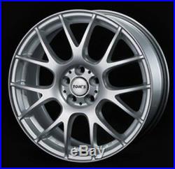 TOM'S TM-05 7.0J-17 +48 5x100 Silver wheels for TOYOTA PRIUS from JAPAN