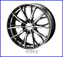 TOM'S wheels TH01 19x8.0J +42 5x114.3 set of 4 for LEXUS IS GS NX from JAPAN