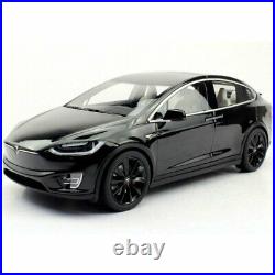 TOPMARQUES 1/18 Tesla Model X 2016 Black Black Wheel New from Japan