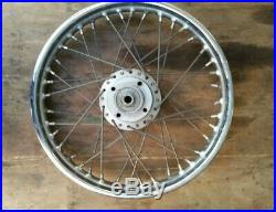 TRIUMPH T140 Rear Wheel NOS From The Factory with DUNLOP Rim