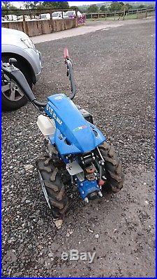 Two Wheeled Tractor Rotavator Tiller Sweeper Warrior from Titan Pro