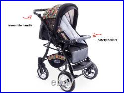 Urbano Baby Pram Pushchair Stroller 3in1 Travel system car seat included 3in1