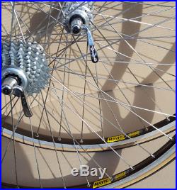 VINTAGE MAVIC WHEELS. Campagnolo 8 speed. Done 30 miles from new