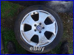 VW T4 alloy wheels, will need new tyres. Quick sale. Collect from Milton Keynes
