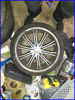 Vauxhall Vivaro Wheels/ Alloys from a 2010 model. All new tyres barely used