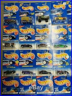 Vintage Lot of (50) NEW Hot Wheels from 1990-97 NEW Mint in Packages Mattel