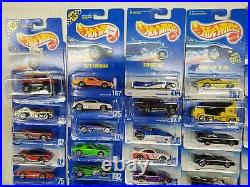 Vintage Lot of (62) NEW Hot Wheels from 1990's Mint in Packages MIP Mattel WOW