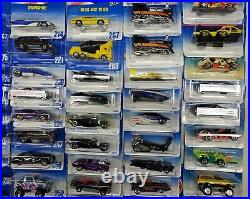 Vintage Lot of (62) NEW Hot Wheels from 1990's Mint in Packages MIP Mattel WOW