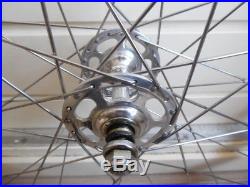 Vintage like new Campagnolo record Pista track wheels wheelset from Rene Pijnen