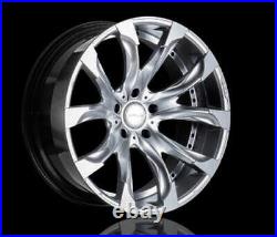 WALD JARRET Wheels 22x10.5J -5 5x150 Hyper Silver for LX570/LC200 from JAPAN