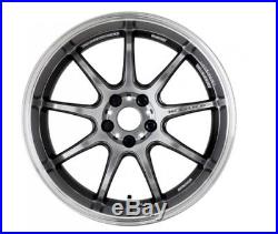WORK EMOTION D9R 19x10.5J +15 5x114.3 Silver set of 4 wheels from JAPAN