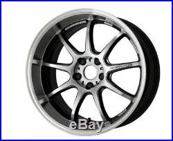 WORK EMOTION D9R 19x9.5/10.5J +30/+30 5x114.3 Silver set of 4 wheels from JAPAN