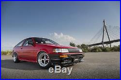 WORK Equip01 Wheels 15x8.0J +7 set of 4 for AE86 Rolled Fenders from JAPAN