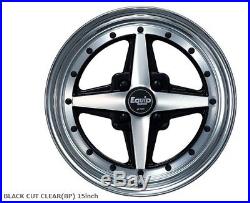WORK Equip01 Wheels rims 15x7J +7 set of 4 for TOYOTA AE86 etc. From JAPAN