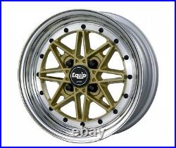 WORK Equip03 Wheels Gold 14x6.5J +1 set of 4 for TOYOTA AE86 etc. From JAPAN