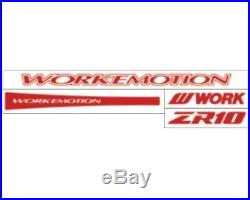Work Emotion ZR10 16x6.5 +50, +38 4x100 AZW from Japan 4 rims wheels JDM