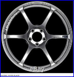YOKOHAMA ADVAN RACING RGIII wheels 17x7.5J +48 5x114.3 Hyper Black from JAPAN